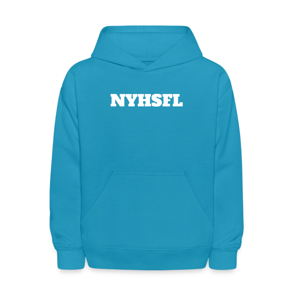 NYHSFL Kids' Hoodie - turquoise