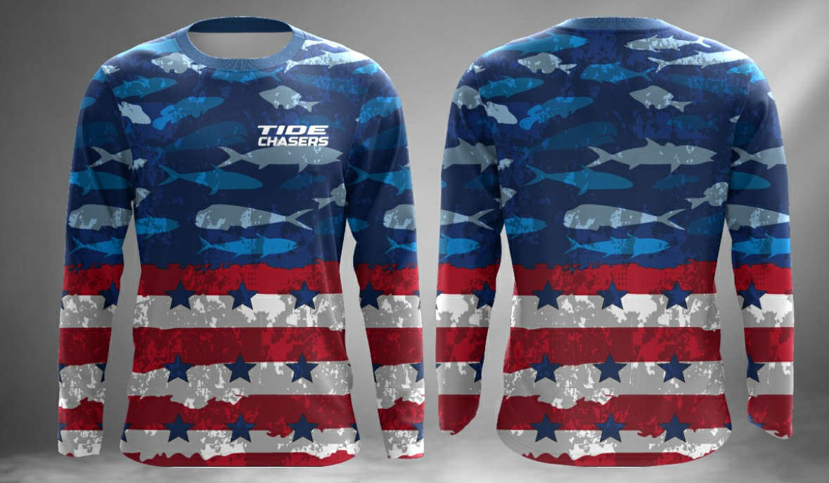 USA Flag Performance Shirt