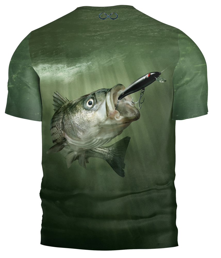 Bass on Bomber Short Sleeve