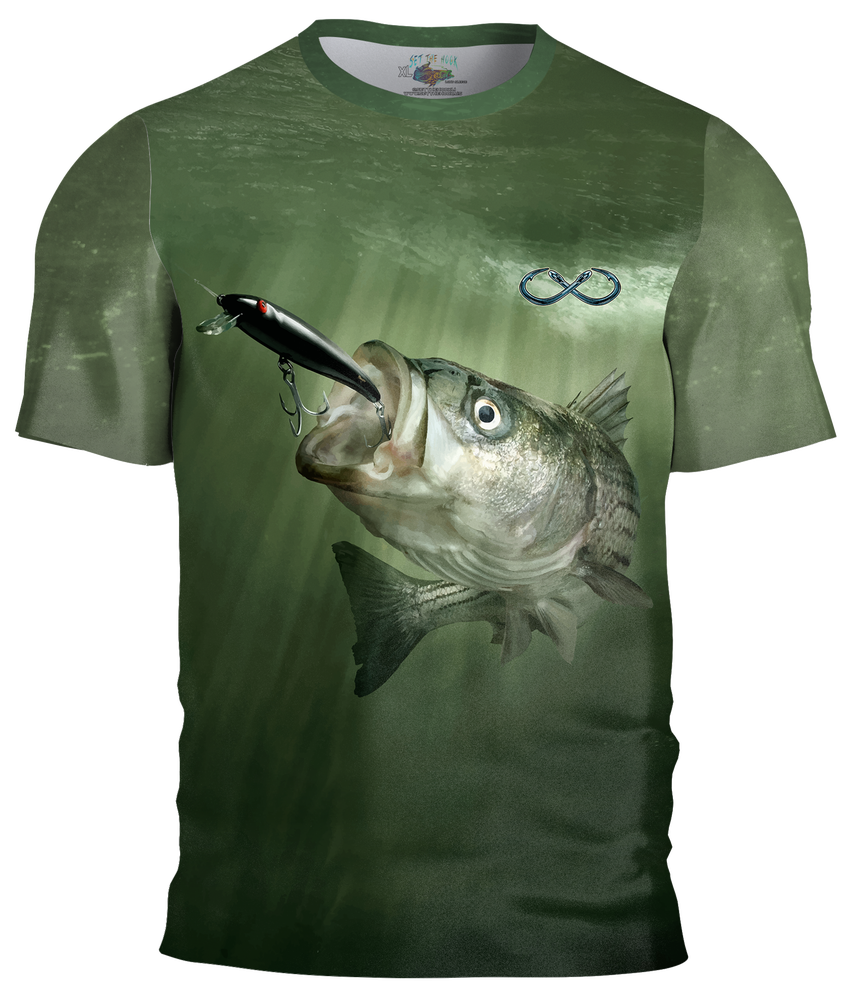 Bass on Bomber Short Sleeve