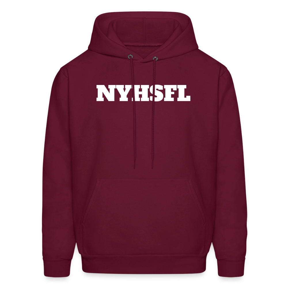NYHSFL Men's Hoodie - burgundy