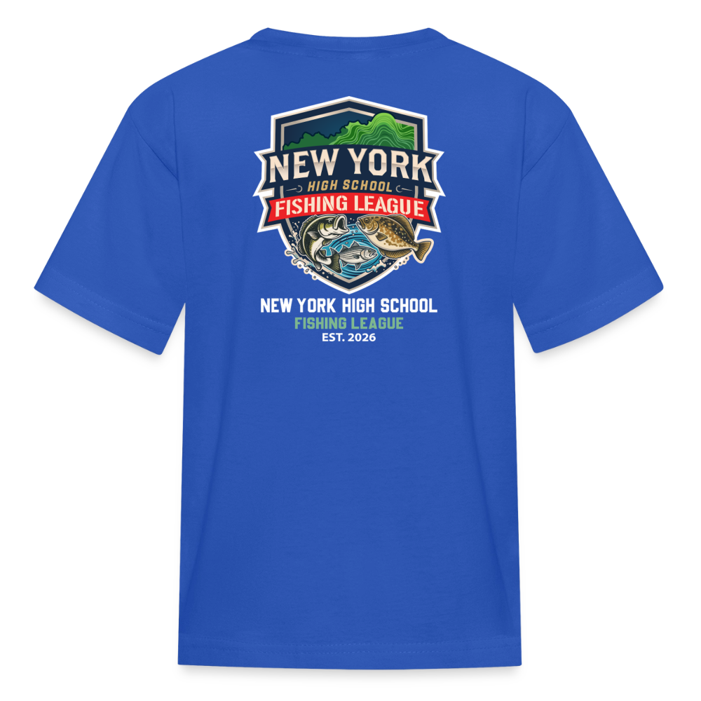 NYHSFL Kids' T-Shirt - royal blue