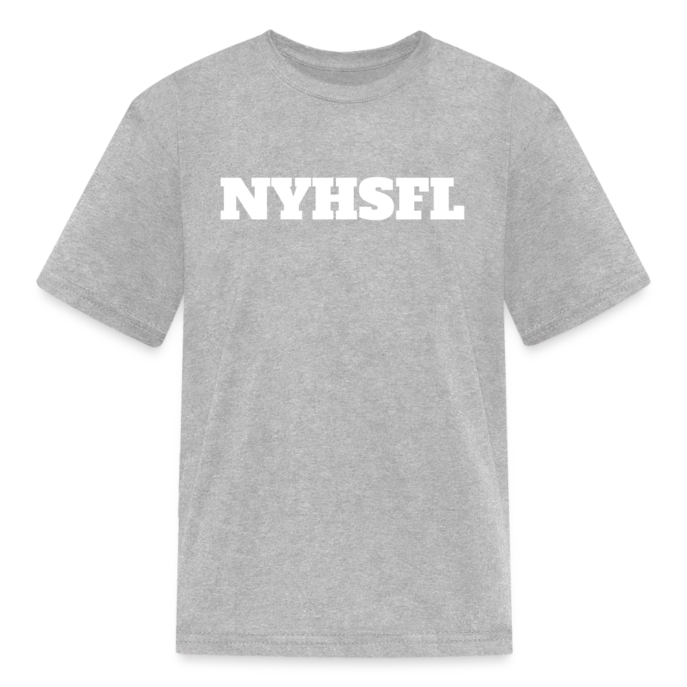 NYHSFL Kids' T-Shirt - heather gray