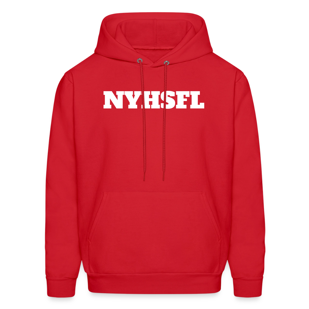 NYHSFL Men's Hoodie - red