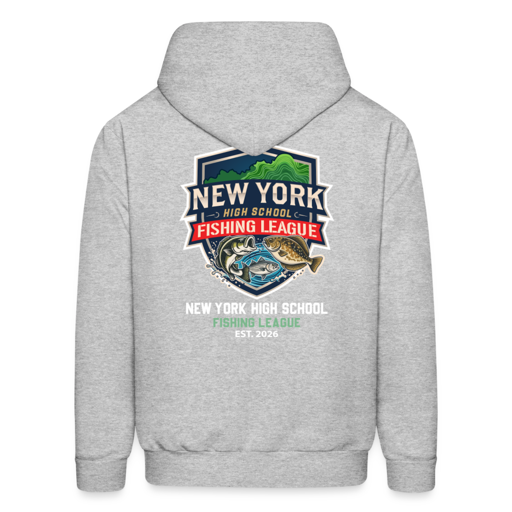 NYHSFL Men's Hoodie - heather gray