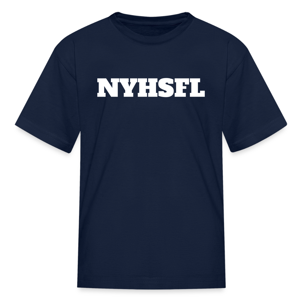 NYHSFL Kids' T-Shirt - navy
