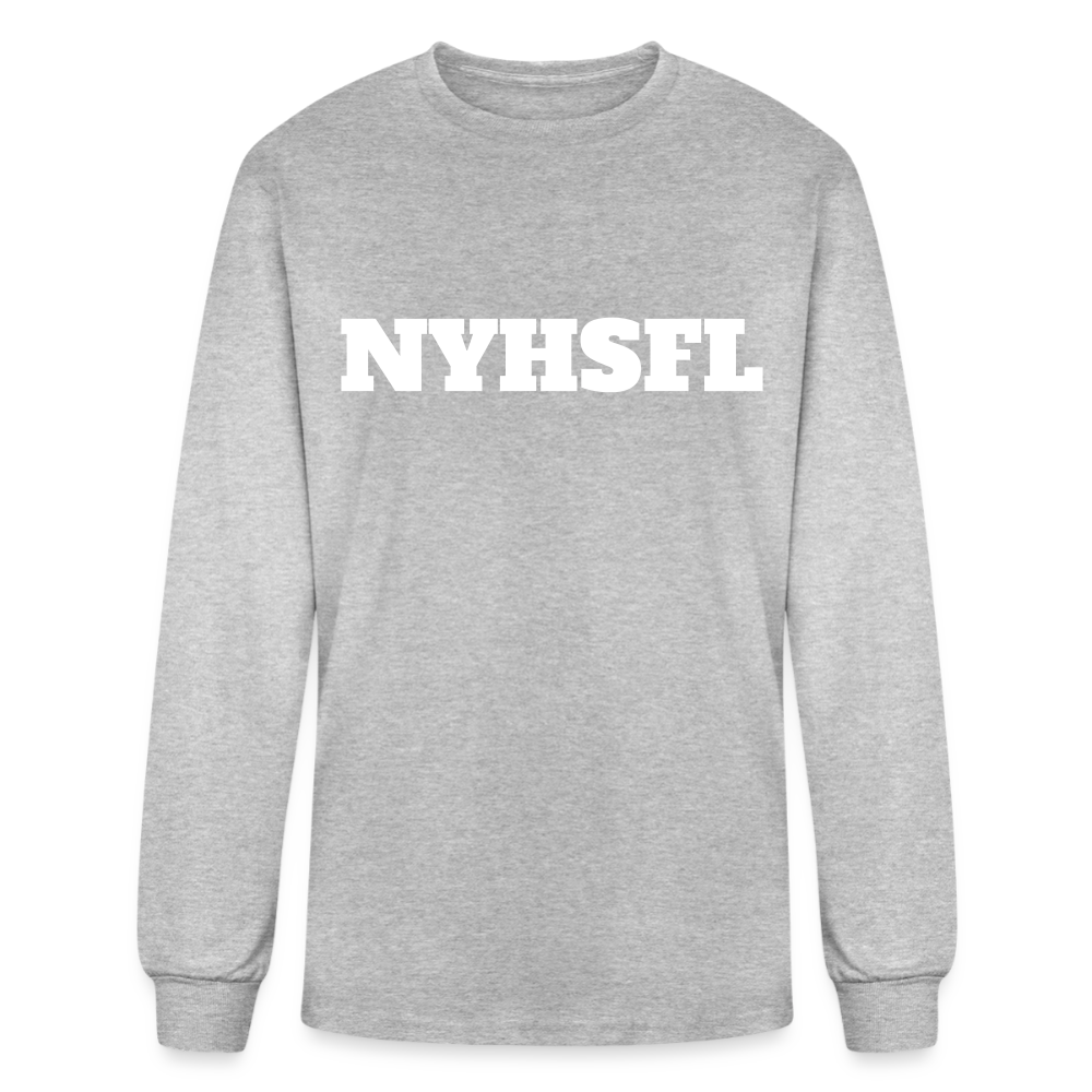 NYHSFL Men's Long Sleeve T-Shirt - heather gray