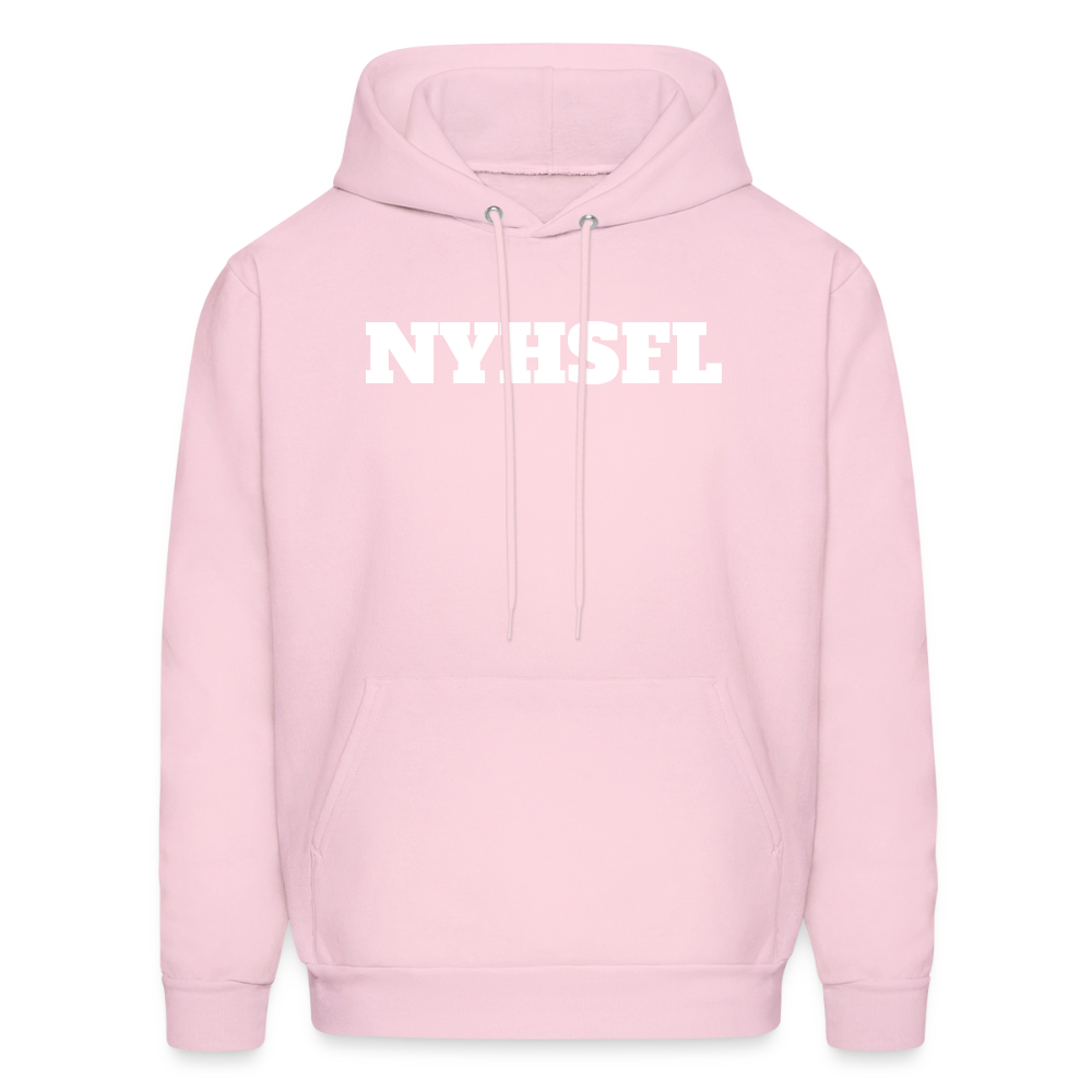 NYHSFL Men's Hoodie - pale pink