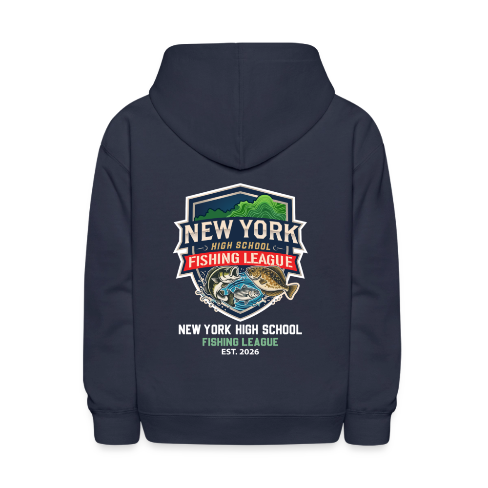 NYHSFL Kids' Hoodie - navy