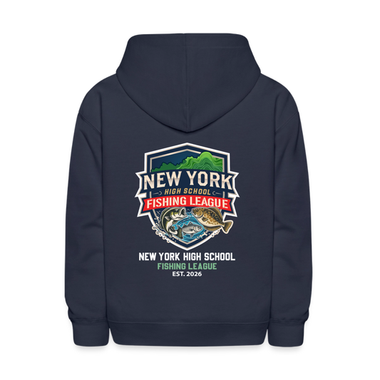 NYHSFL Kids' Hoodie - navy