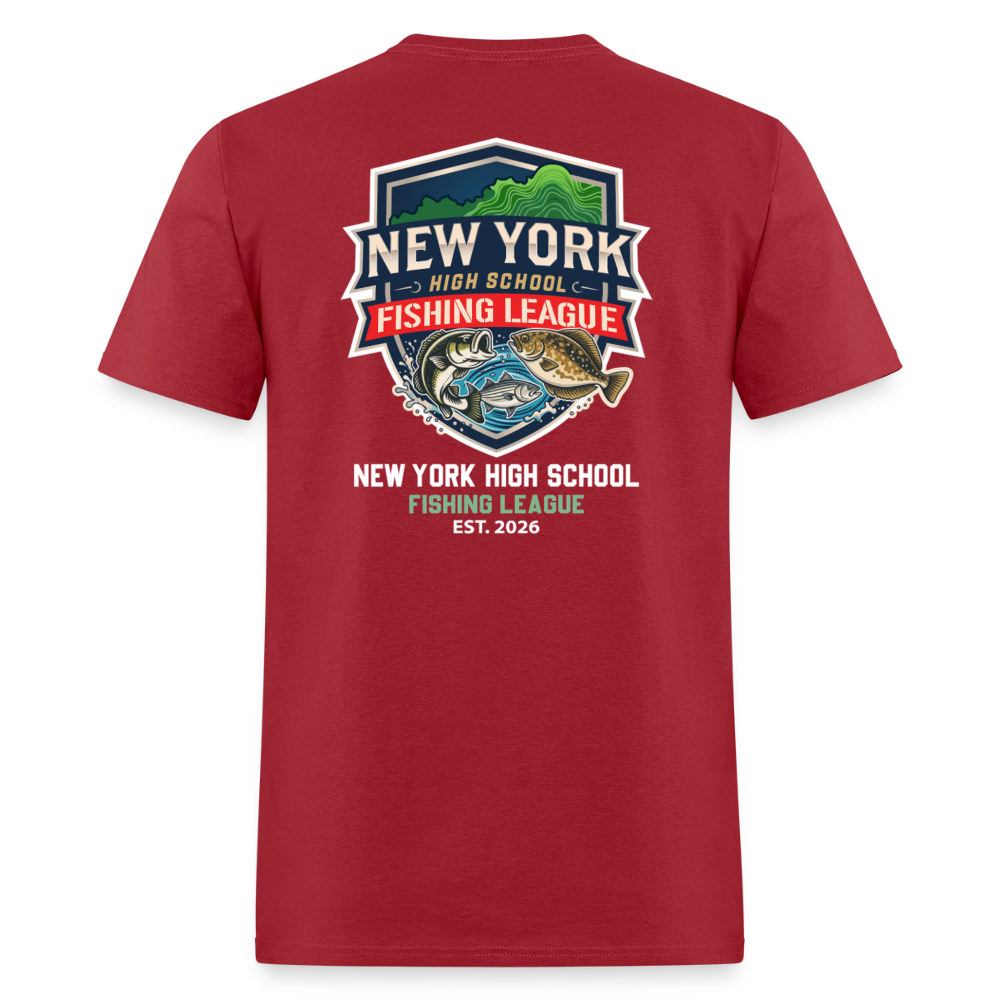 NYHSFL Short sleeve - dark red