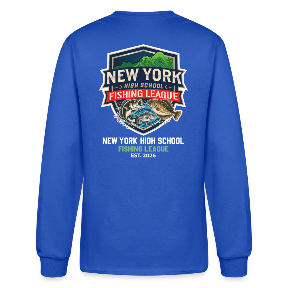 NYHSFL Men's Long Sleeve T-Shirt - royal blue