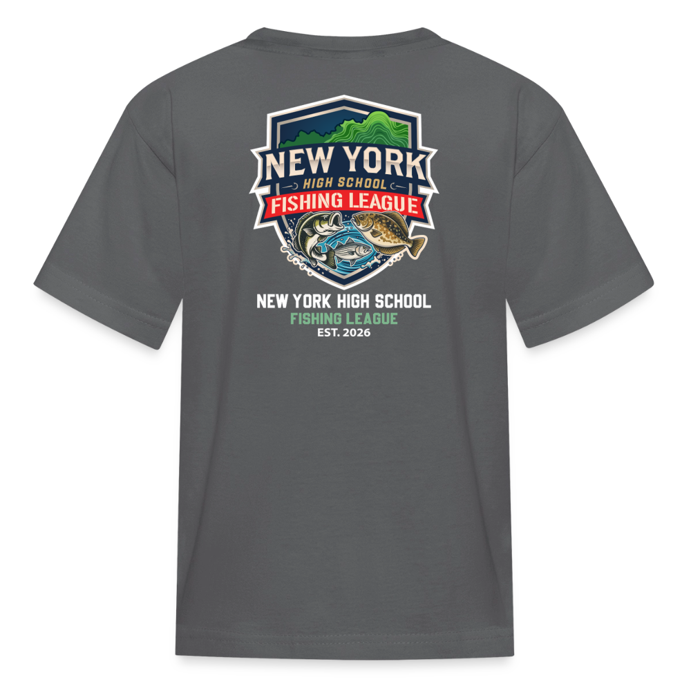 NYHSFL Kids' T-Shirt - charcoal