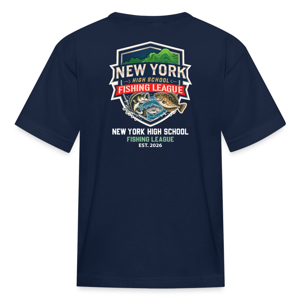 NYHSFL Kids' T-Shirt - navy
