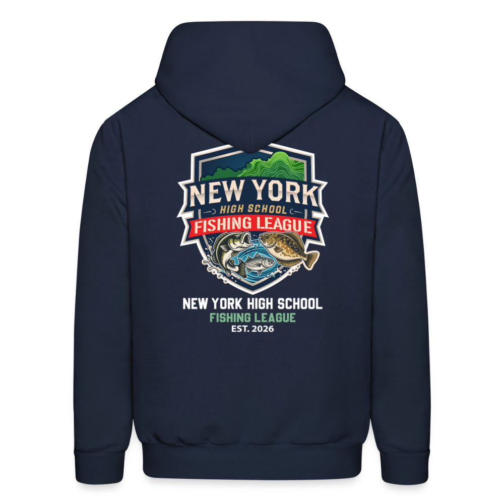 NYHSFL Men's Hoodie - navy