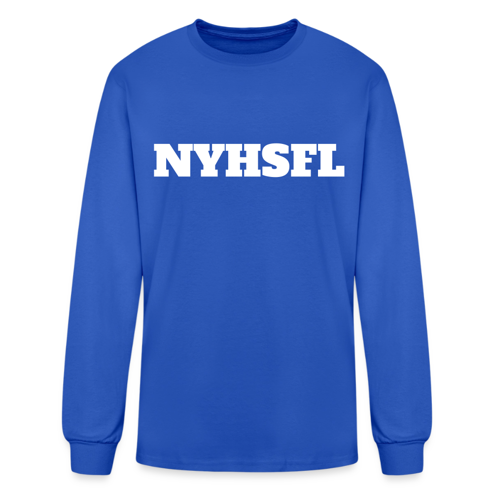 NYHSFL Men's Long Sleeve T-Shirt - royal blue