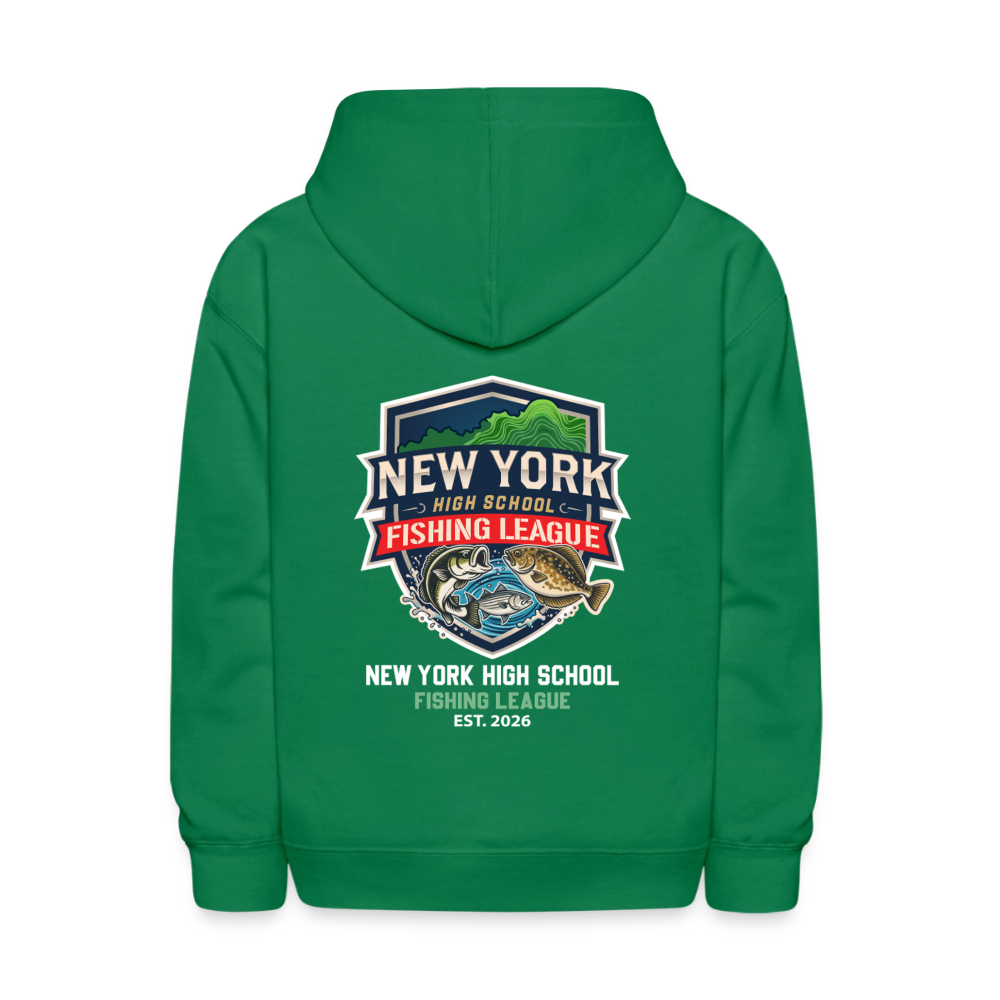 NYHSFL Kids' Hoodie - kelly green