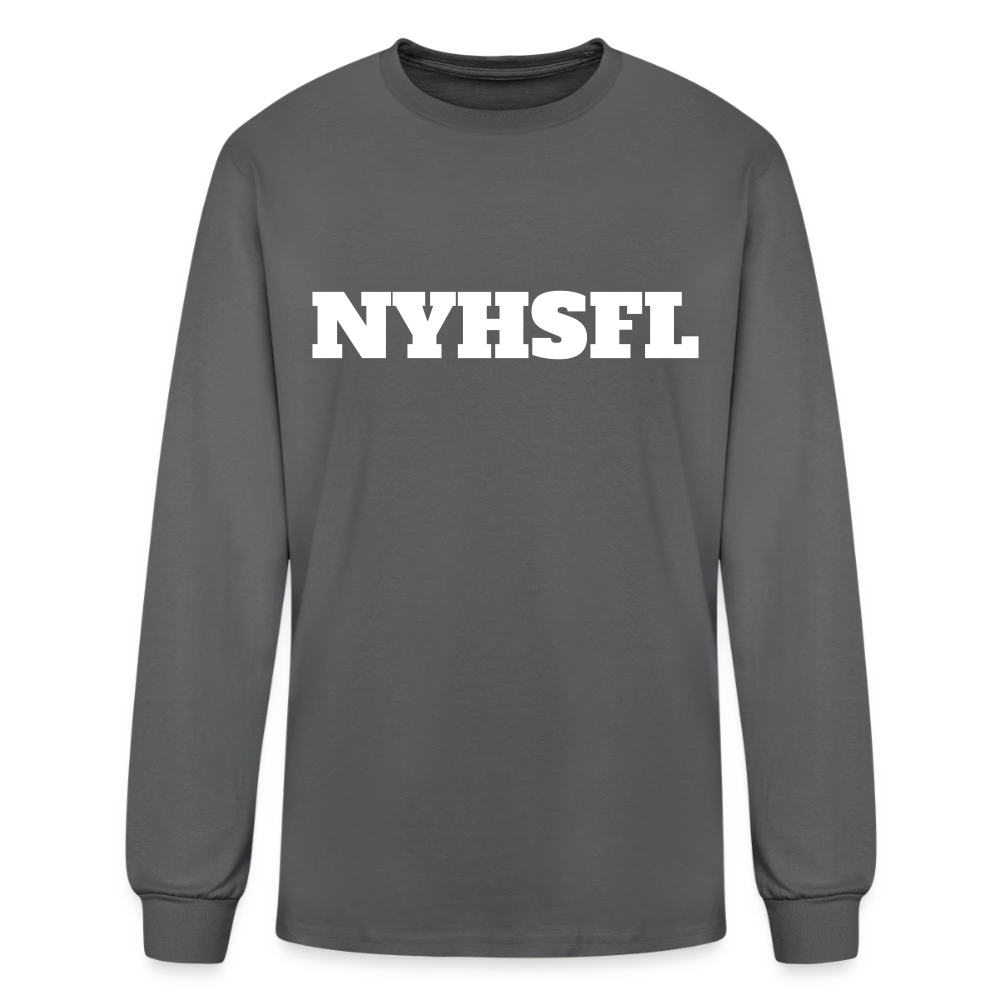 NYHSFL Men's Long Sleeve T-Shirt - charcoal