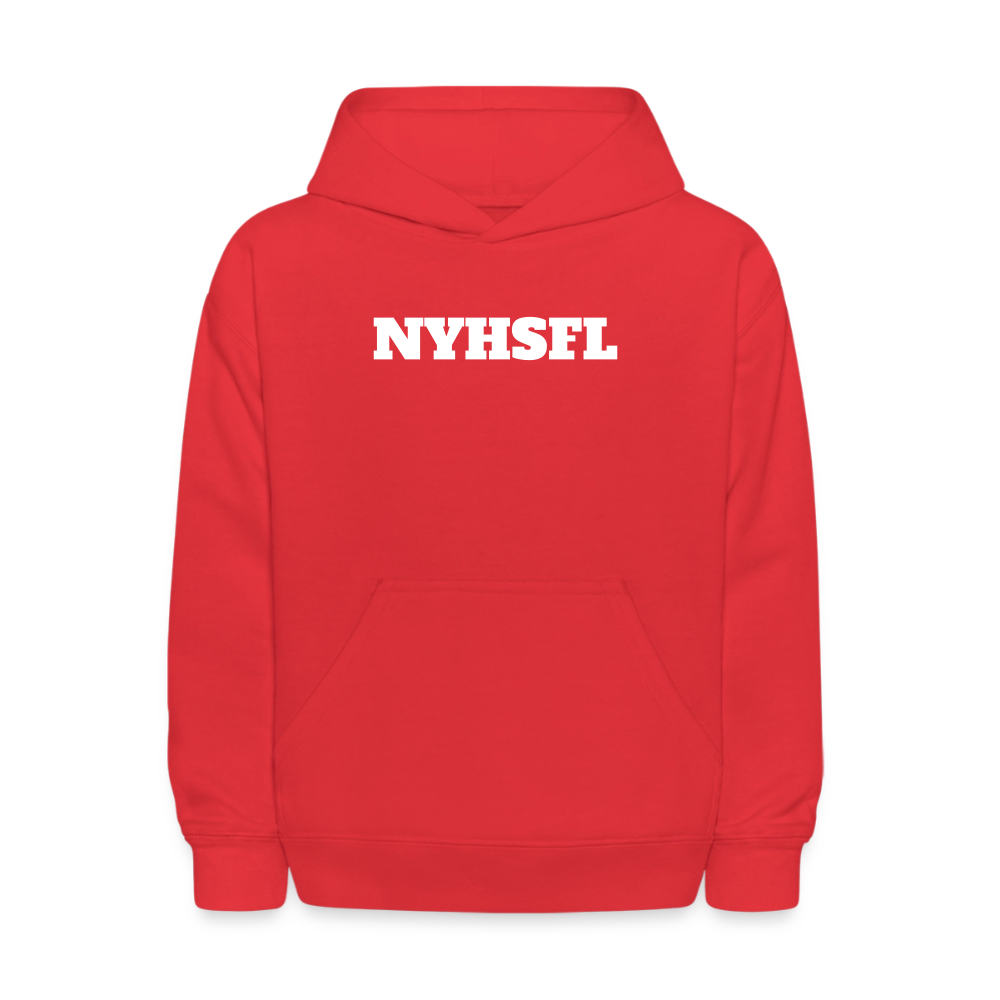 NYHSFL Kids' Hoodie - red