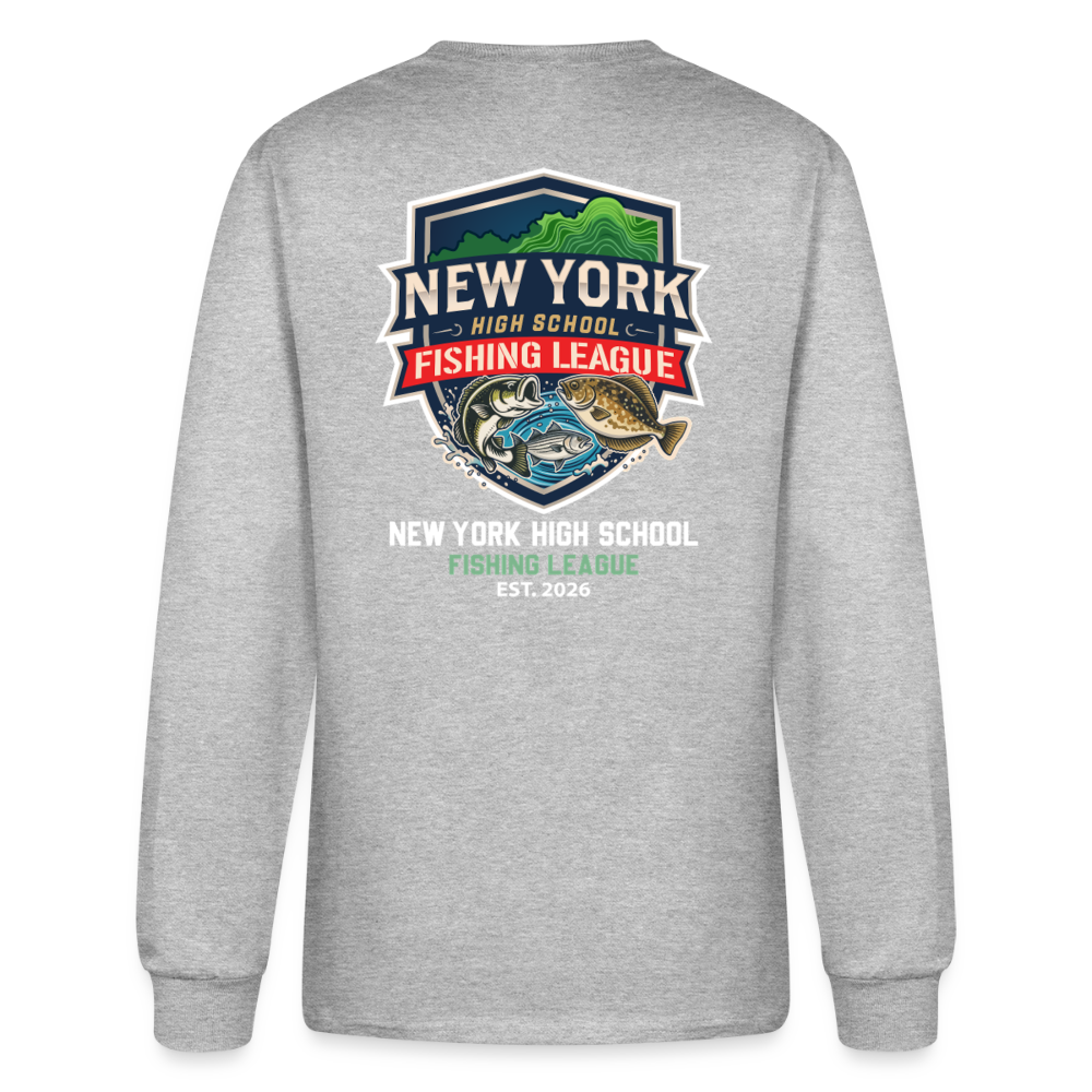 NYHSFL Men's Long Sleeve T-Shirt - heather gray