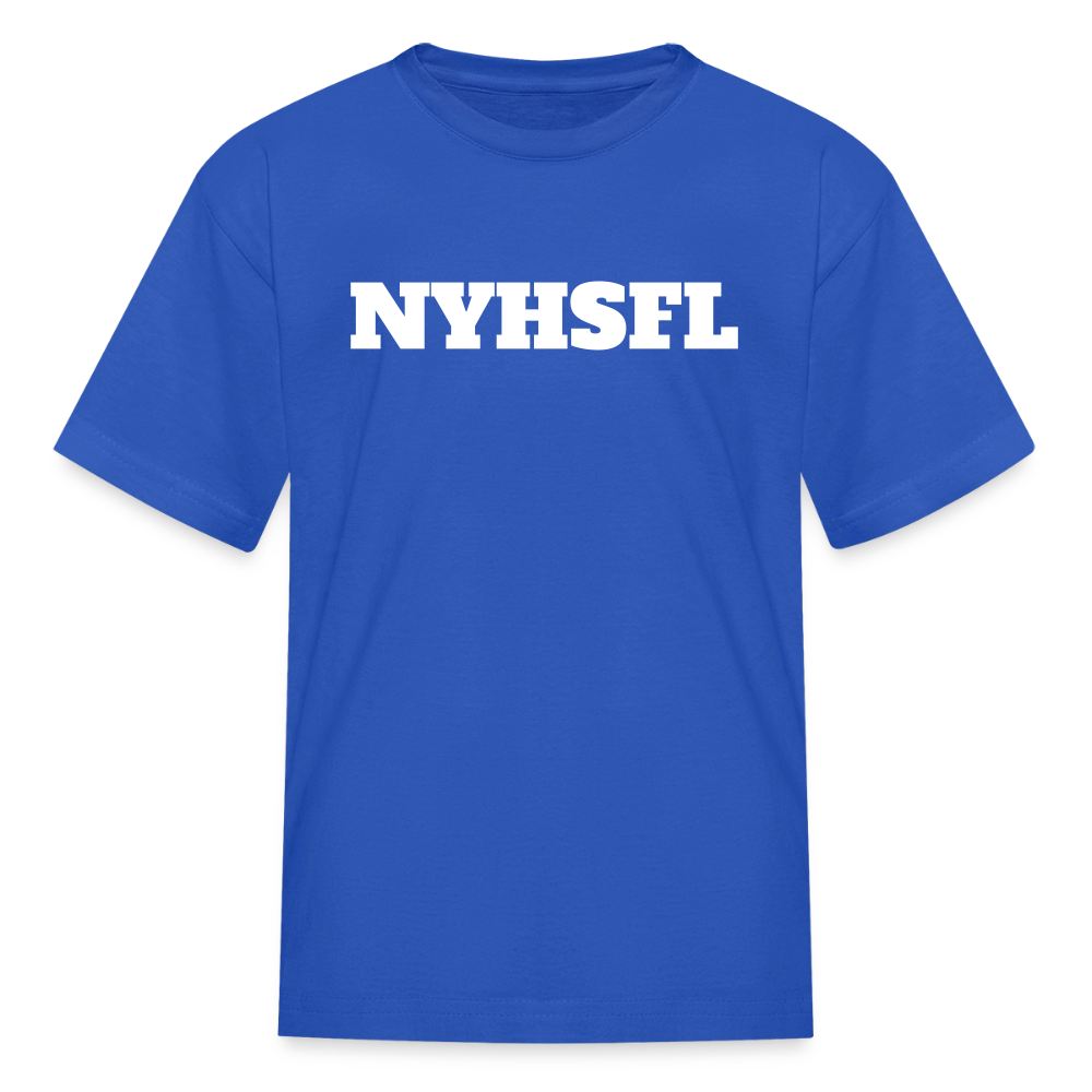 NYHSFL Kids' T-Shirt - royal blue