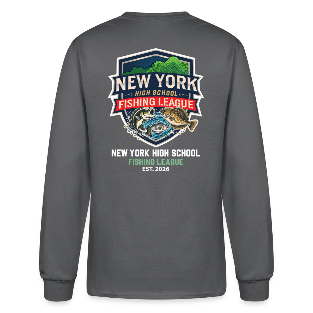NYHSFL Men's Long Sleeve T-Shirt - charcoal
