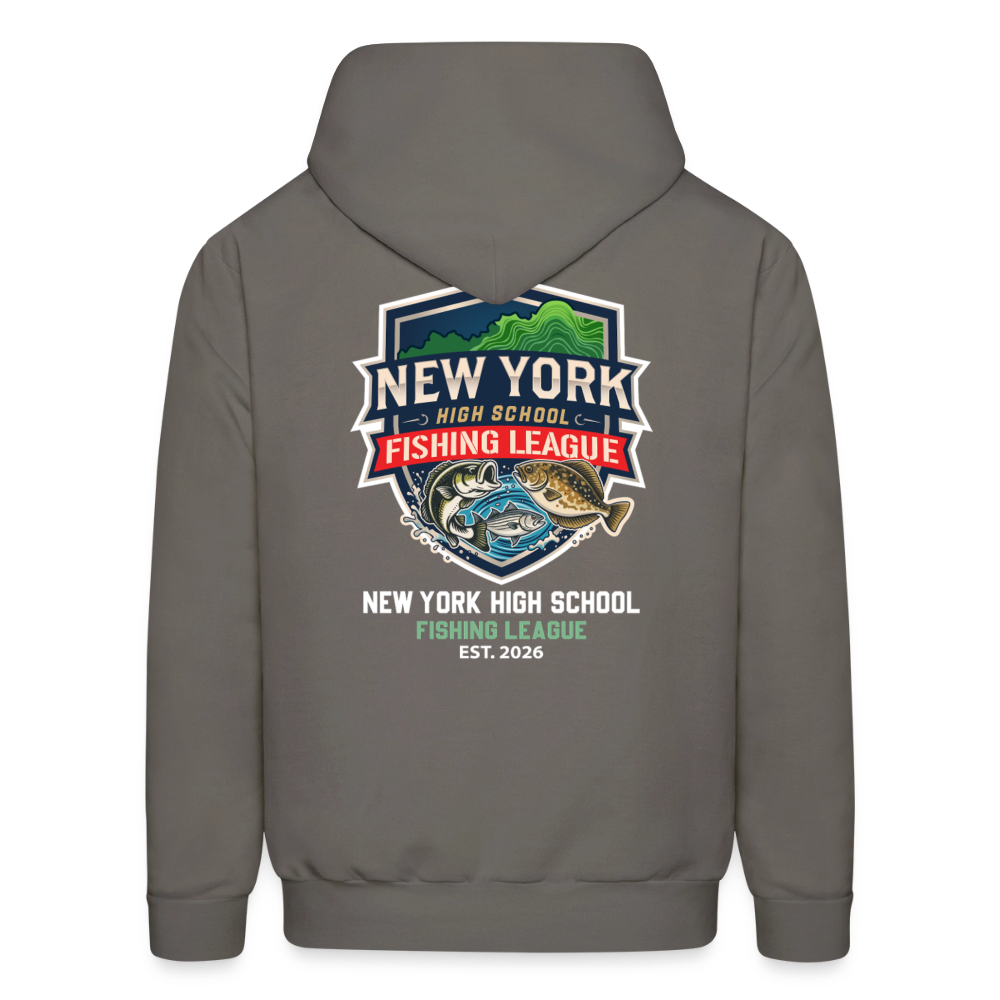 NYHSFL Men's Hoodie - asphalt gray