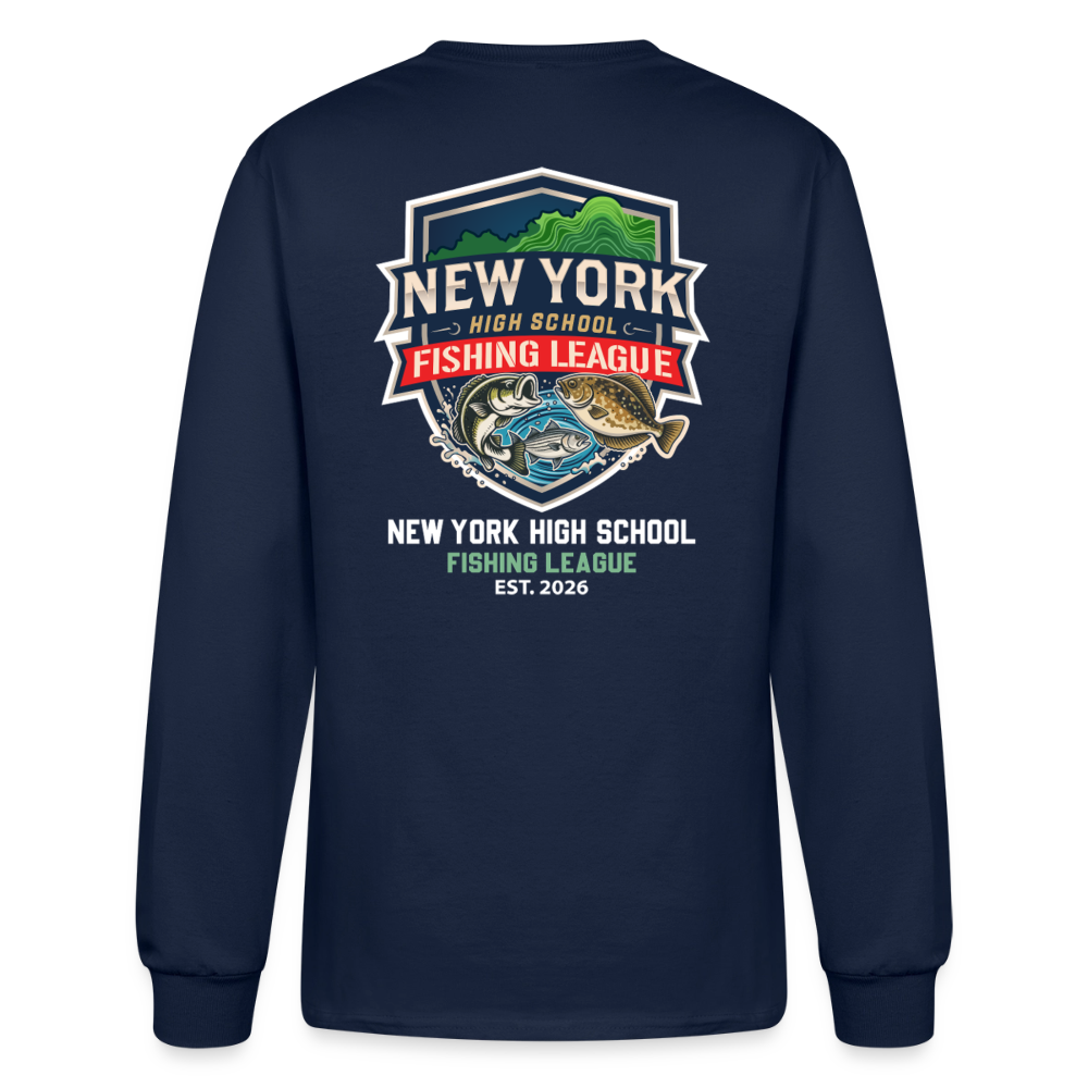 NYHSFL Men's Long Sleeve T-Shirt - navy