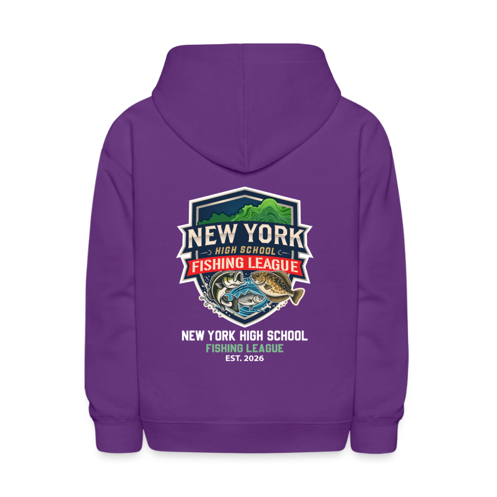 NYHSFL Kids' Hoodie - purple