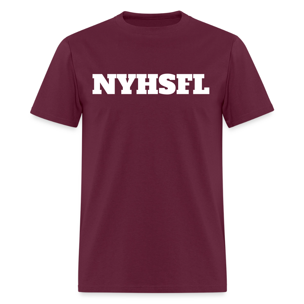 NYHSFL Short sleeve - burgundy