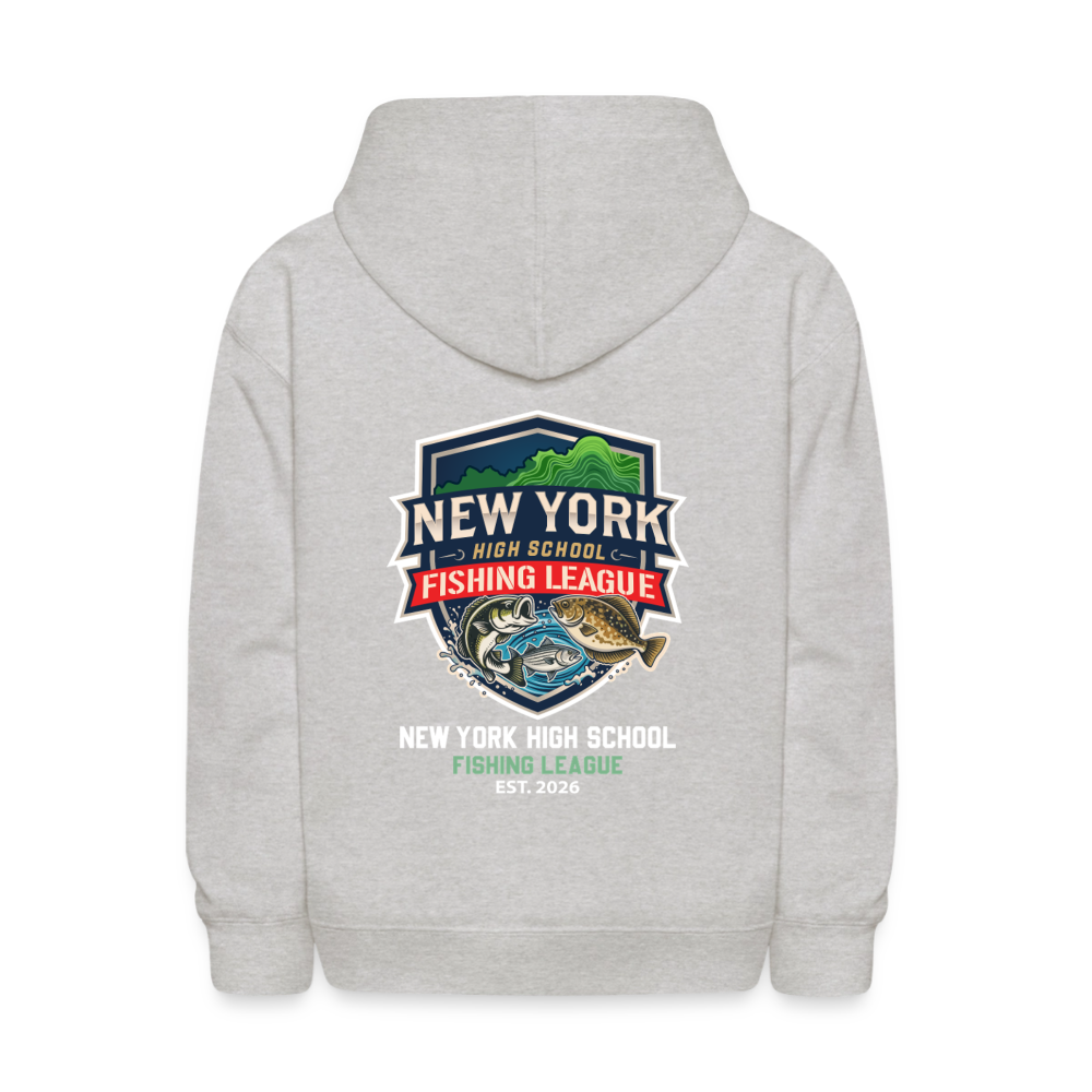 NYHSFL Kids' Hoodie - heather gray
