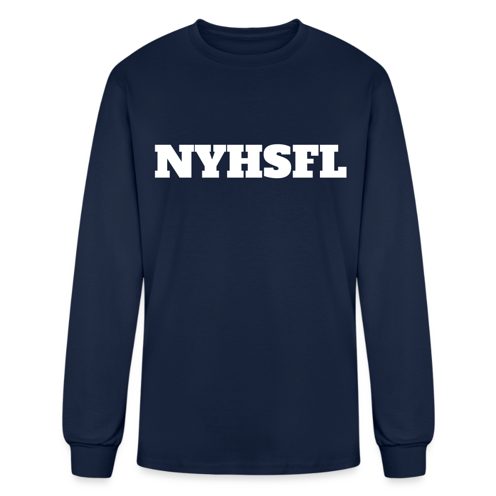 NYHSFL Men's Long Sleeve T-Shirt - navy