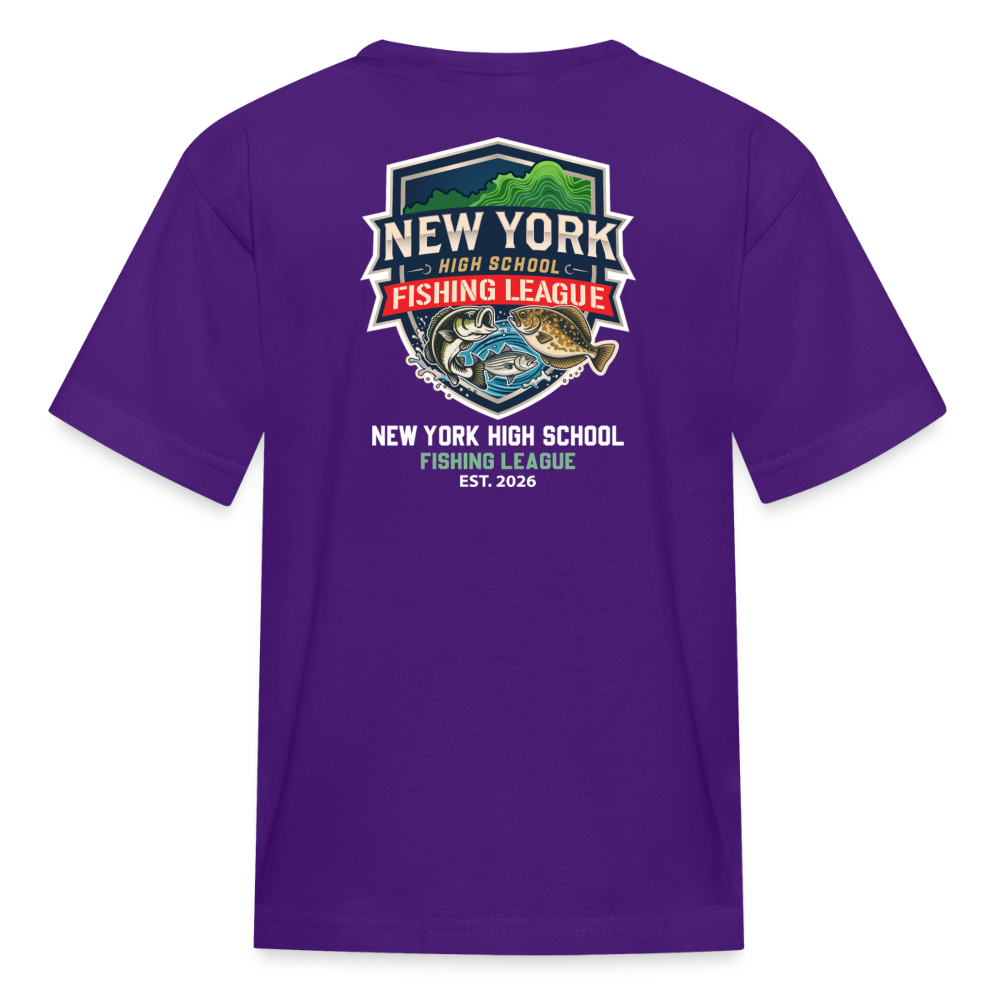 NYHSFL Kids' T-Shirt - purple