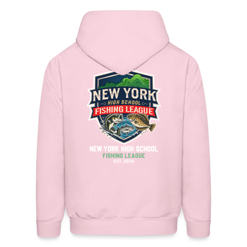 NYHSFL Men's Hoodie - pale pink
